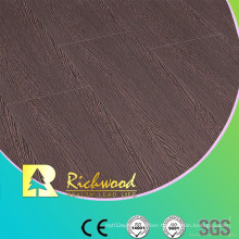 Commercial 12.3mm E1 HDF AC4 Embossed Oak U Grooved Water Resistant Laminate Flooring